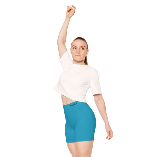 Aesthetic Vibes Wist Women's Biker Shorts (AOP)