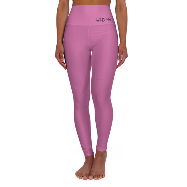Vibes High Waisted Yoga Leggings (AOP)