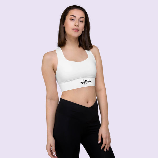 StrongHer Vibes sports bra Waistband