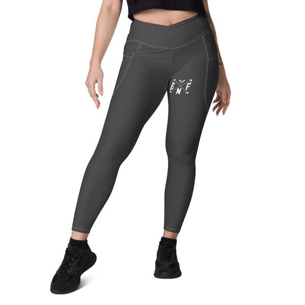 ENF Crossover leggings with pockets
