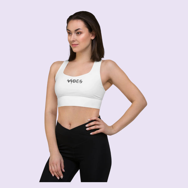 StrongHer Vibes Longline sports bra