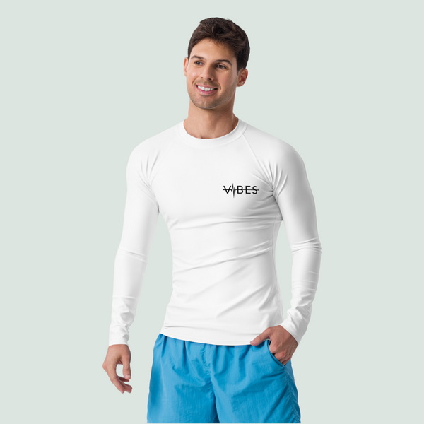 Aesthetic vibes Men's Rash Guard