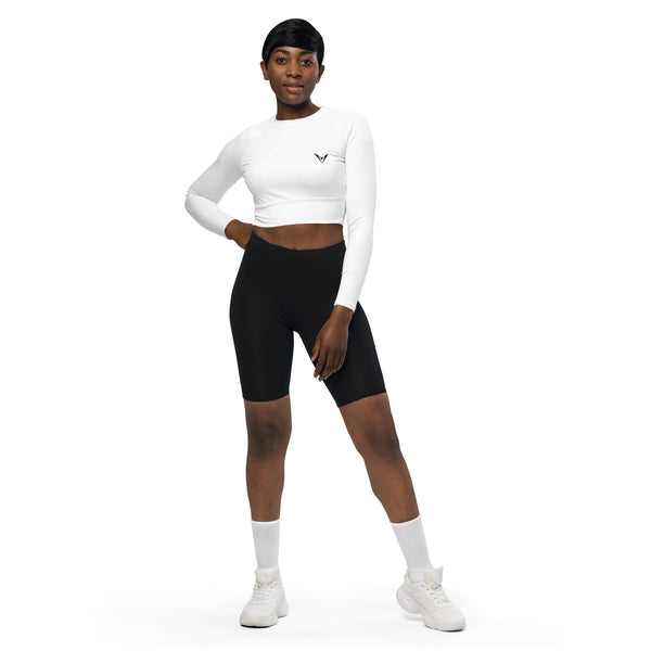 Fuel The Fire long-sleeve crop top
