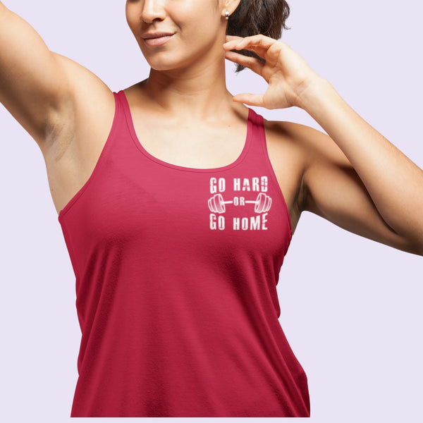 Goddess Aesthetic Go Hard:  Racerback Tank
