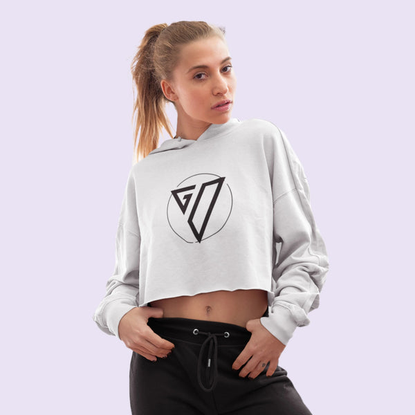 Crop Hoodie - Good Vibes