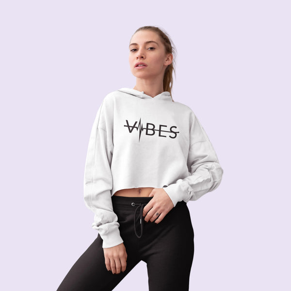 Crop Hoodie - Vibes