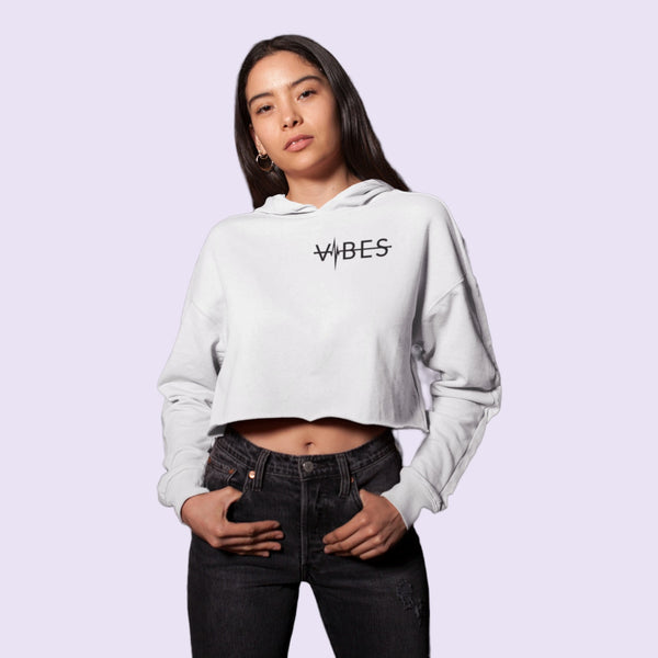 Crop Hoodie - Vibes