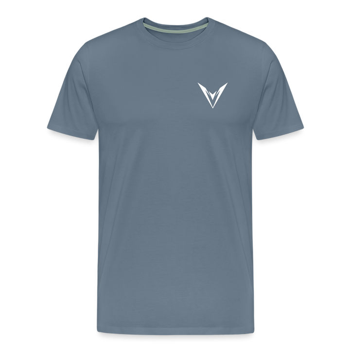 Men's Premium T-Shirt - steel blue