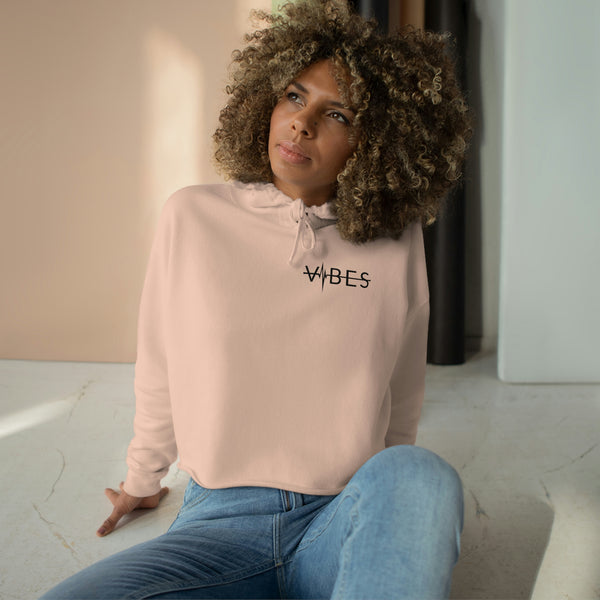 Crop Hoodie - Vibes